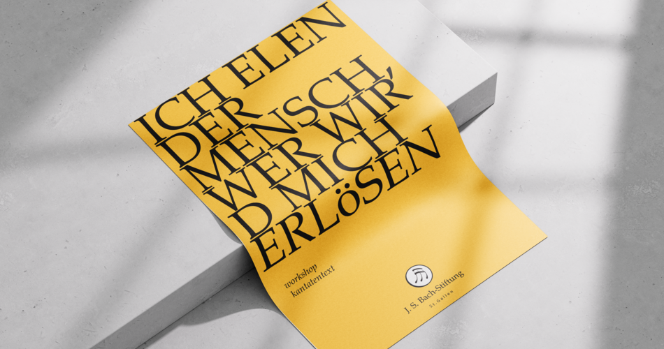 J. S. Bachstiftung St. Gallen / Schweiz Corporate Design 