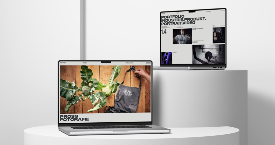 Pross Fotografie Website Mockup