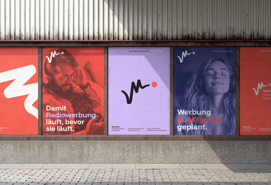 Corporate Design für Meridian Software Hamburg
