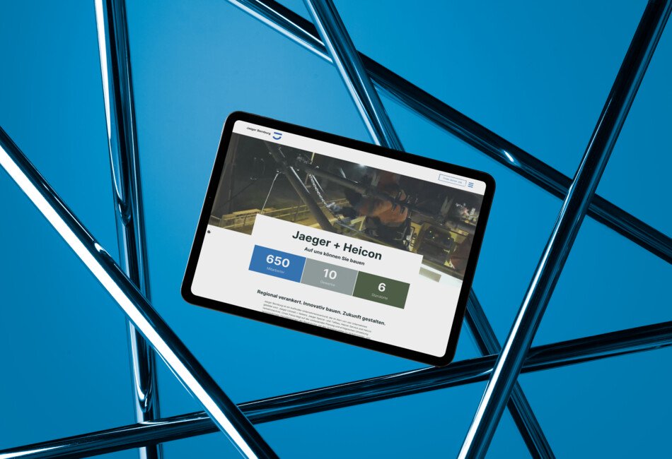 Jaeger Bernburg iPad Mockup