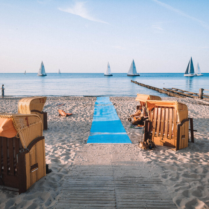 EcoTrade Leipzig - Barrierefreiheit am Strand