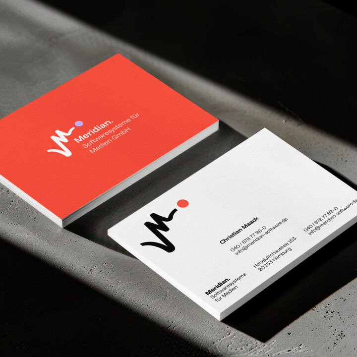 Visitenkarten für Meridian Hamburg